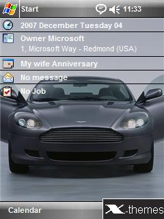 Grey Aston Martin Windows Mobile
