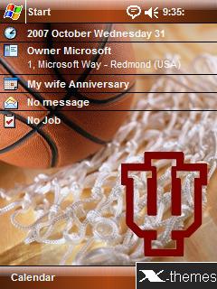 Indiana University Basketball Team Themes