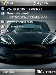 James Bond Aston Martin Windows Mobile