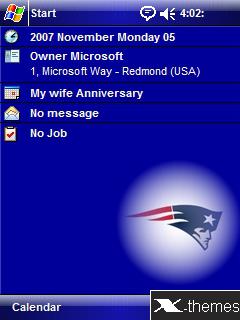 New England Patriots Windows Mobile