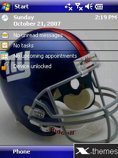 New York Giants Windows Mobile