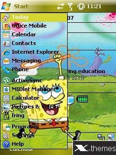 Spongebob Windows Mobile