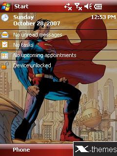 Superman Comic Windows Mobile