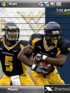 West Virginia Mountaineers Themes