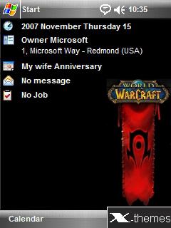 World of Warcraft Horde Windows Mobile